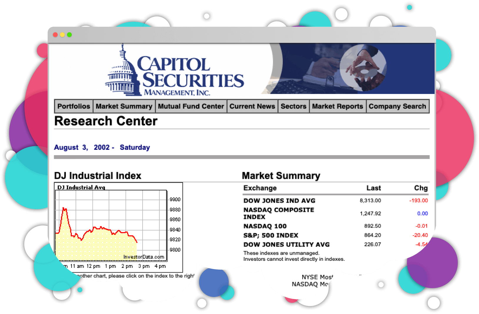 Capitol as we found it. Dated and hard to navigate – it's time had come